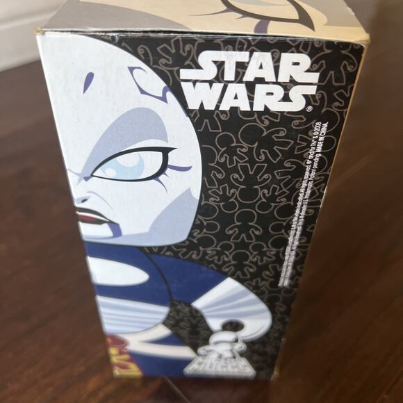 Star Wars Mighty Muggs Asajj Ventress Vinyl Action Figure Hasbro Sealed - Picture 5 of 6